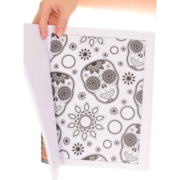 NEW Sugar Skulls Coloring Book - Picture 3 of 6